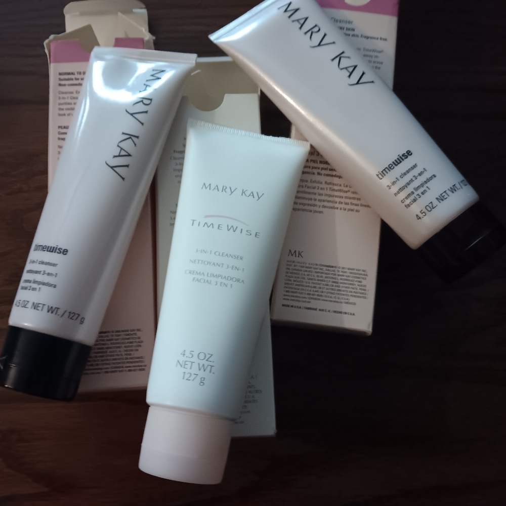 Mary Kay Timewise Cleanser Normal To Dry Lot Of 3 - Picture 8 of 9